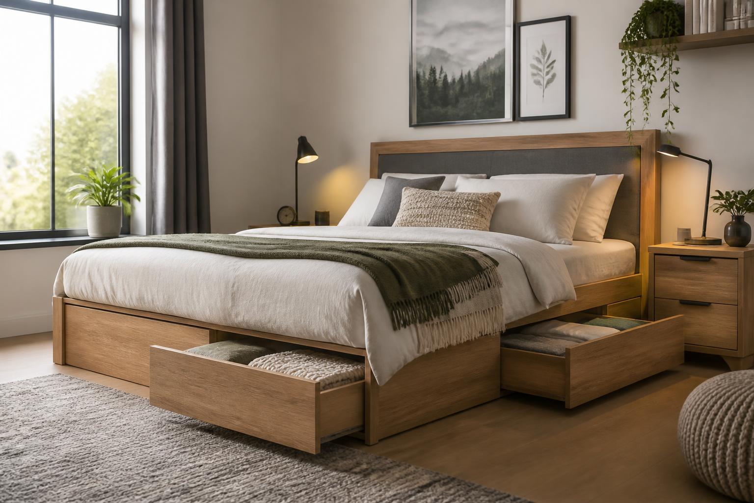 Bett mit Schublade – Mehr Stauraum und Komfort im Schlafzimmer